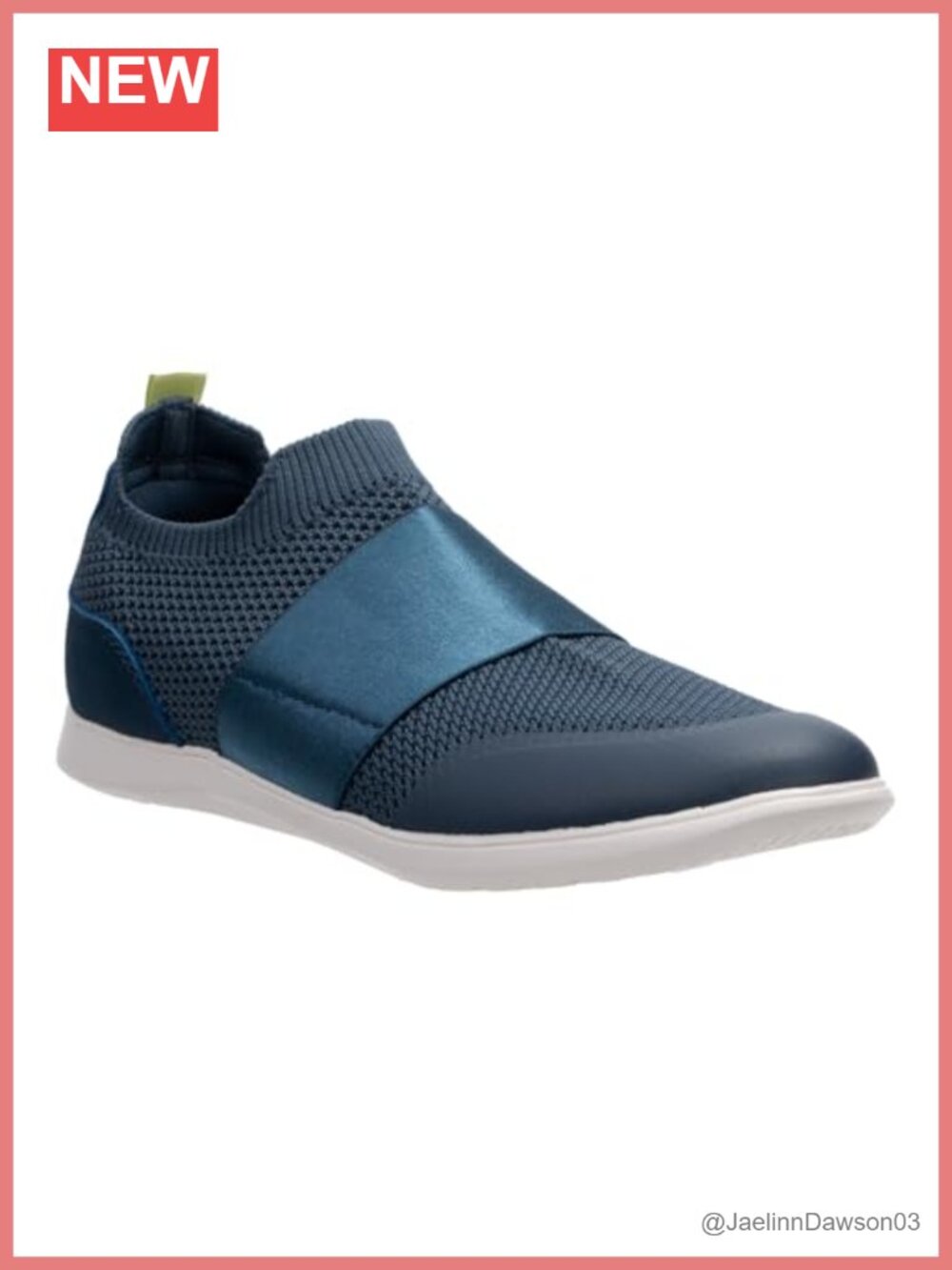 Washable Stretch Woven Slip-On Loafers Comfort Arch Support